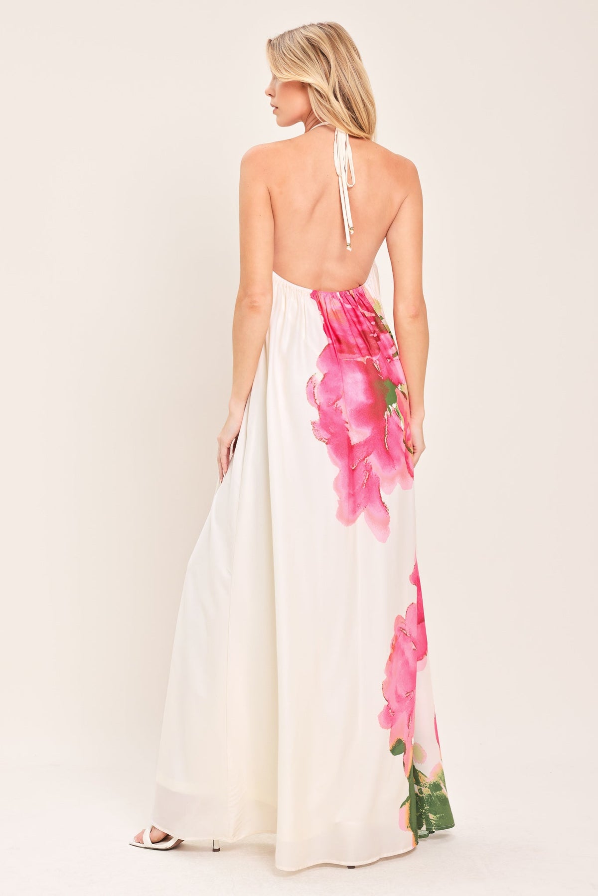 VESTIDO MAXI TEJIDO WHISPERING ROSE