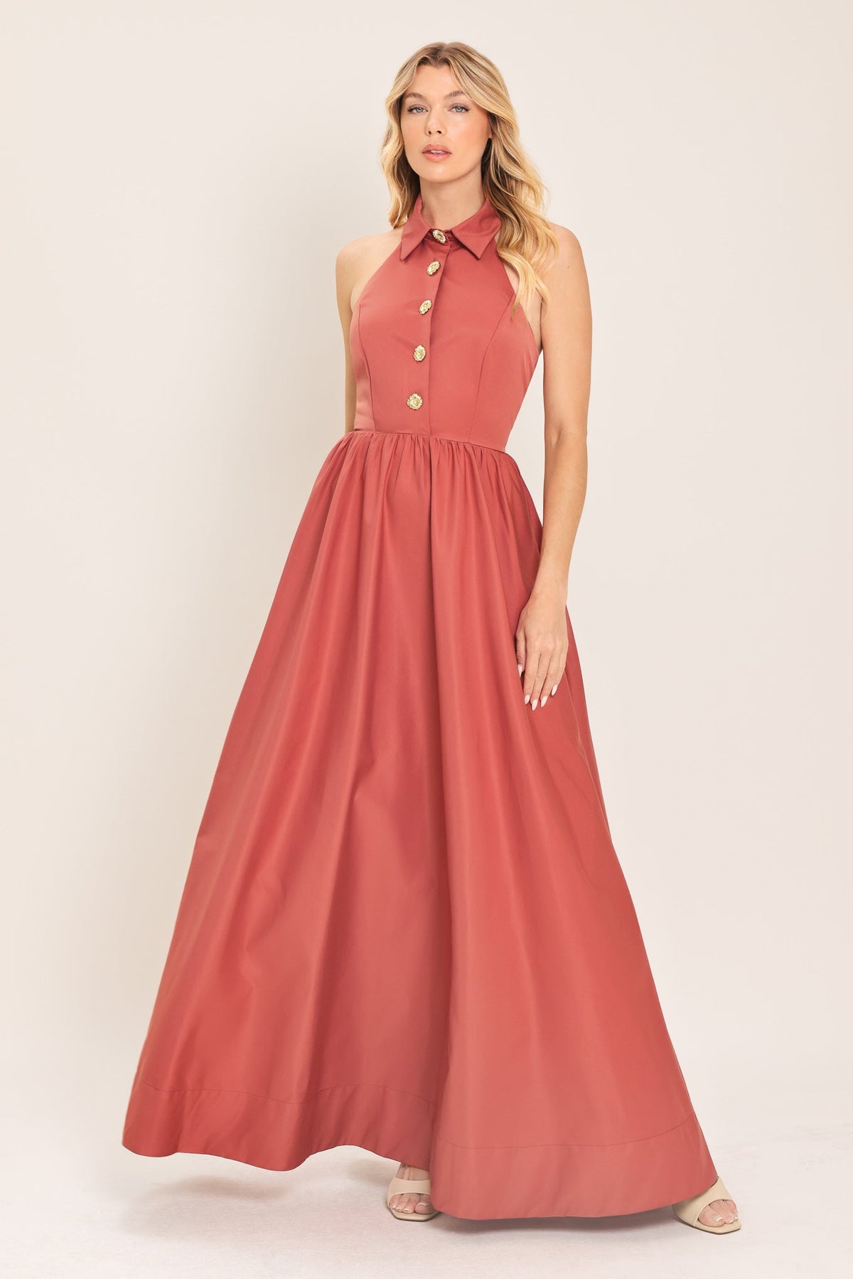 VESTIDO MAXI TEJIDO SIENNA SUN