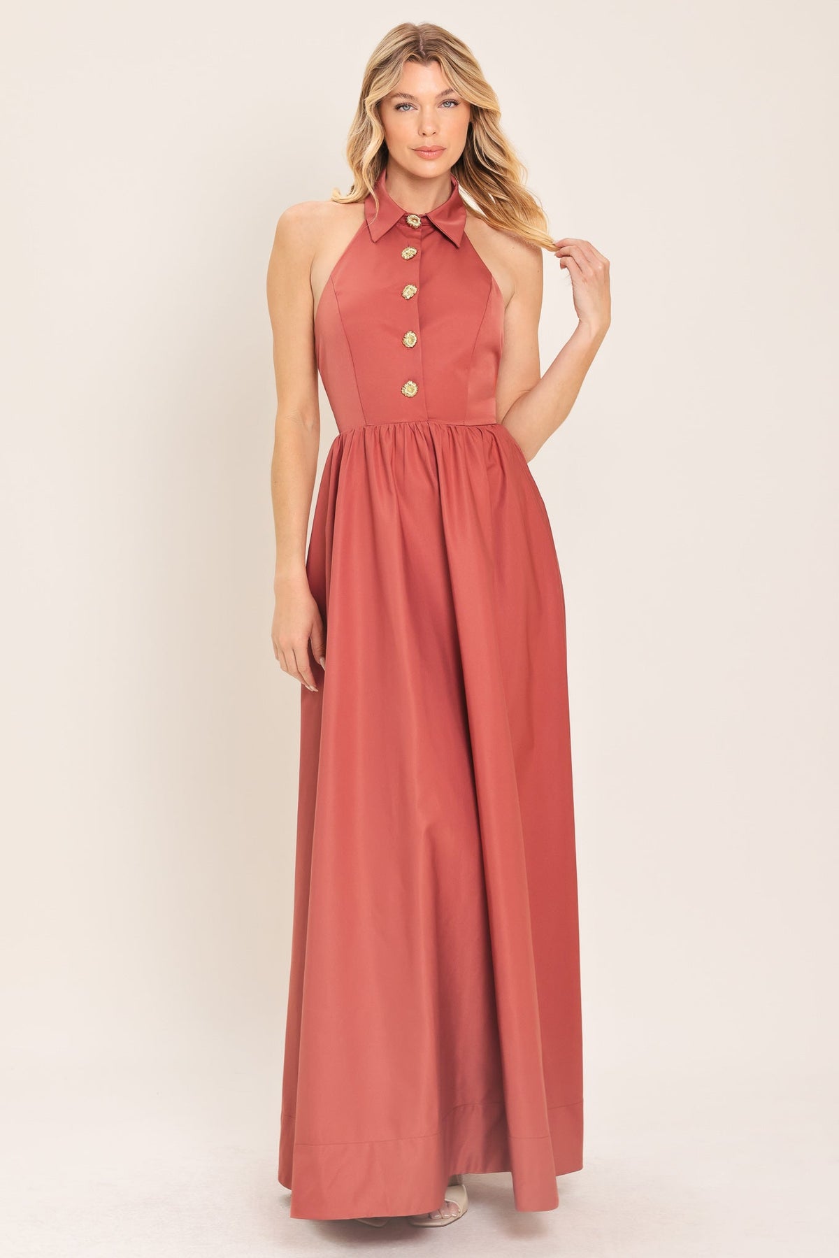 VESTIDO MAXI TEJIDO SIENNA SUN