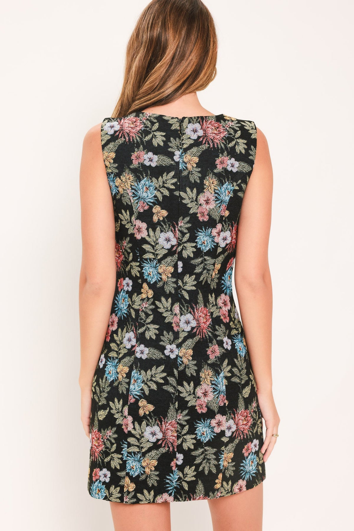 VESTIDO CORTO TEJIDO BOTANIC AFTER DARK