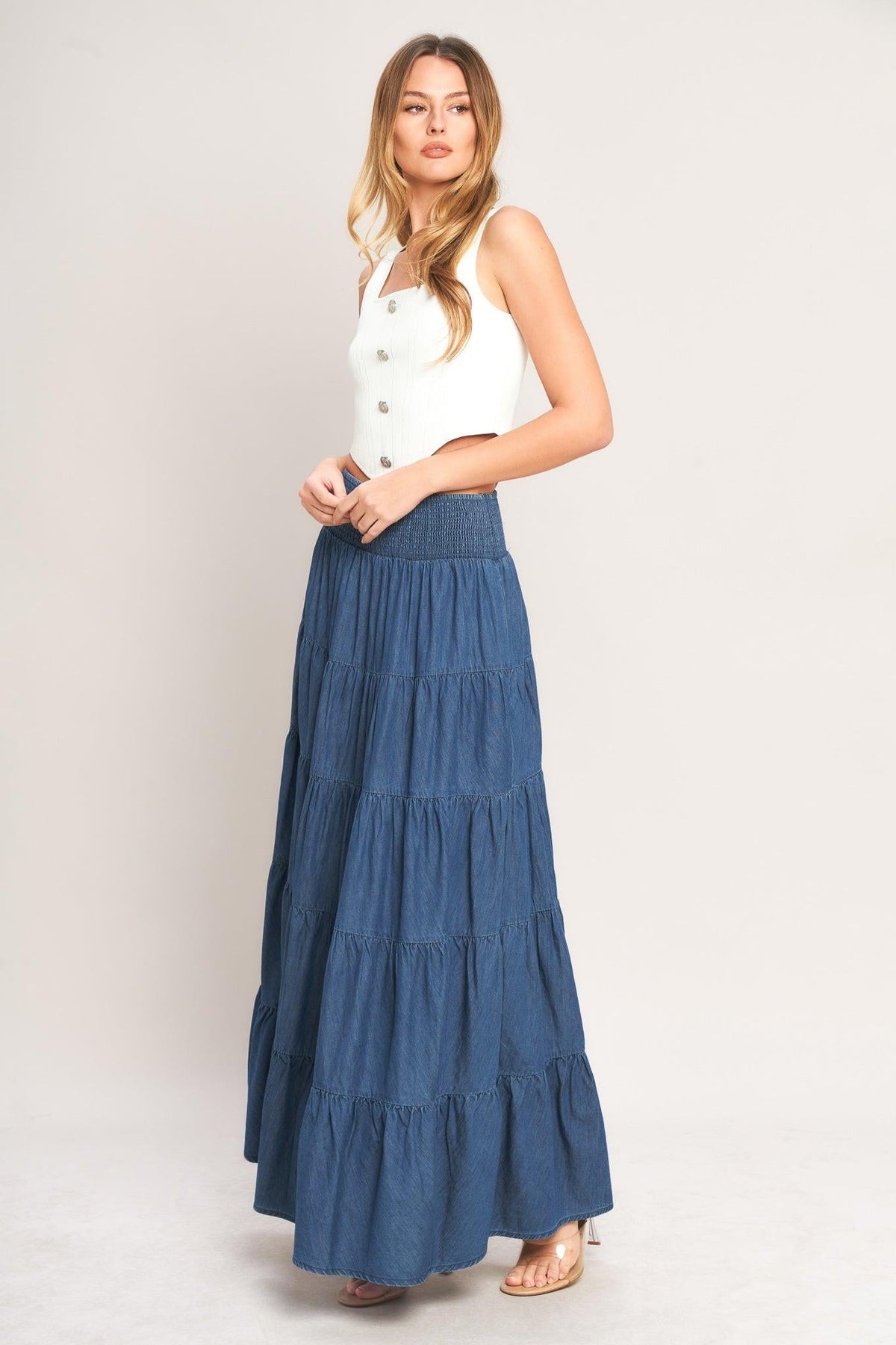 FALDA MAXI LIGERA SUMMER SIMPLICITY