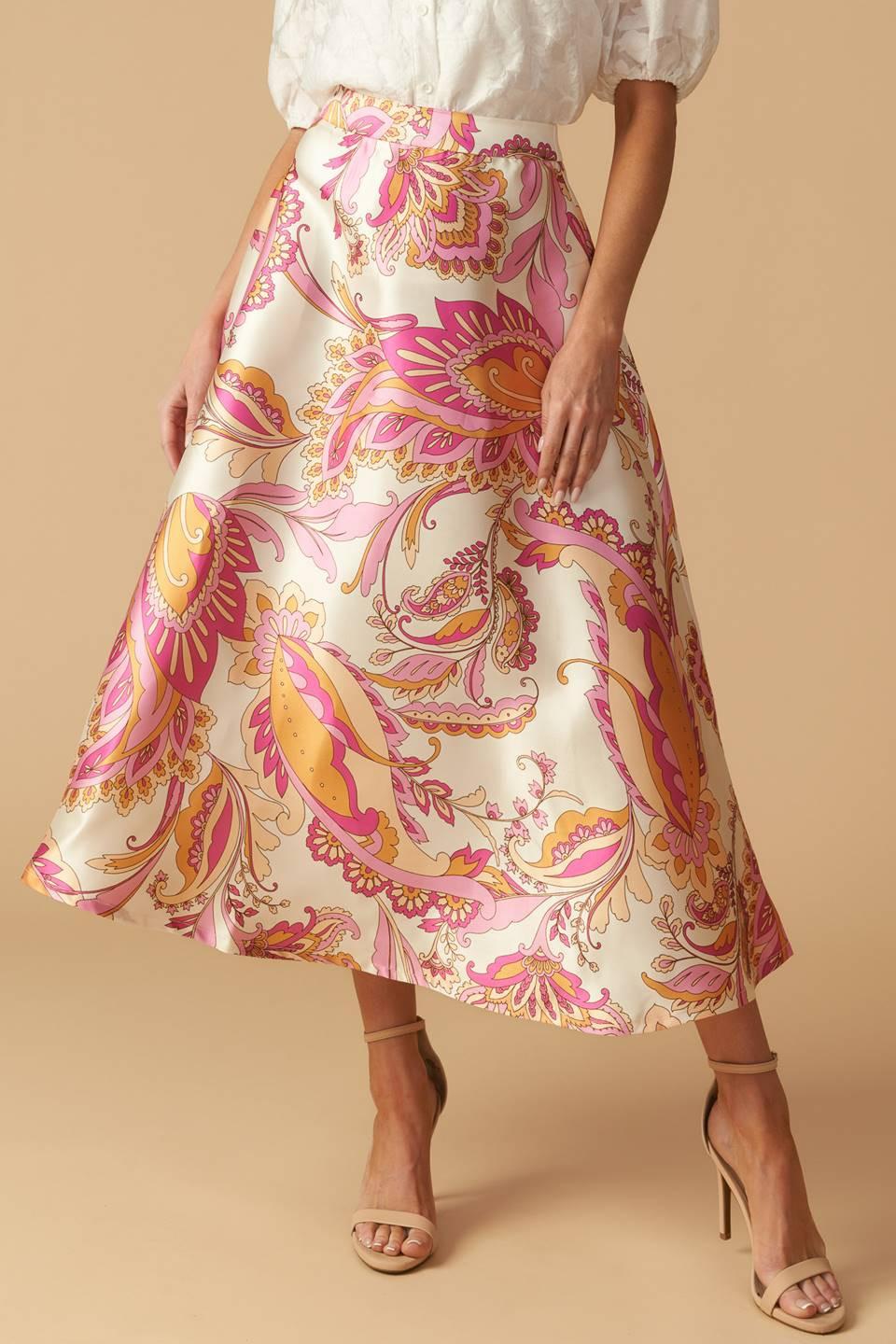 FALDA MIDI TEJIDA IN THE STILLNESS