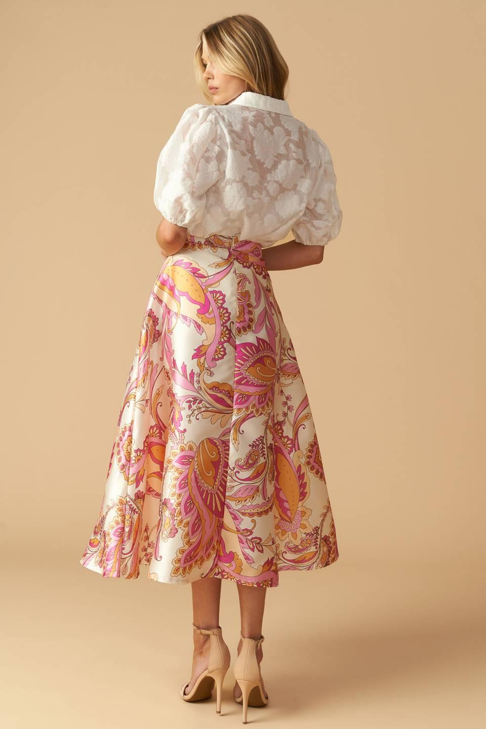 FALDA MIDI TEJIDA IN THE STILLNESS