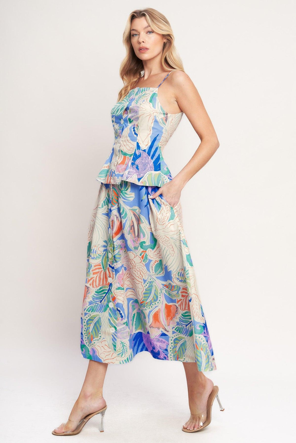 FALDA AMPLIA TEJIDA "MADE FOR DAYDREAMS"