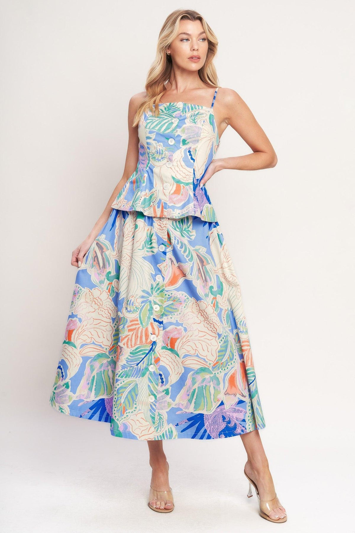 FALDA AMPLIA TEJIDA "MADE FOR DAYDREAMS"
