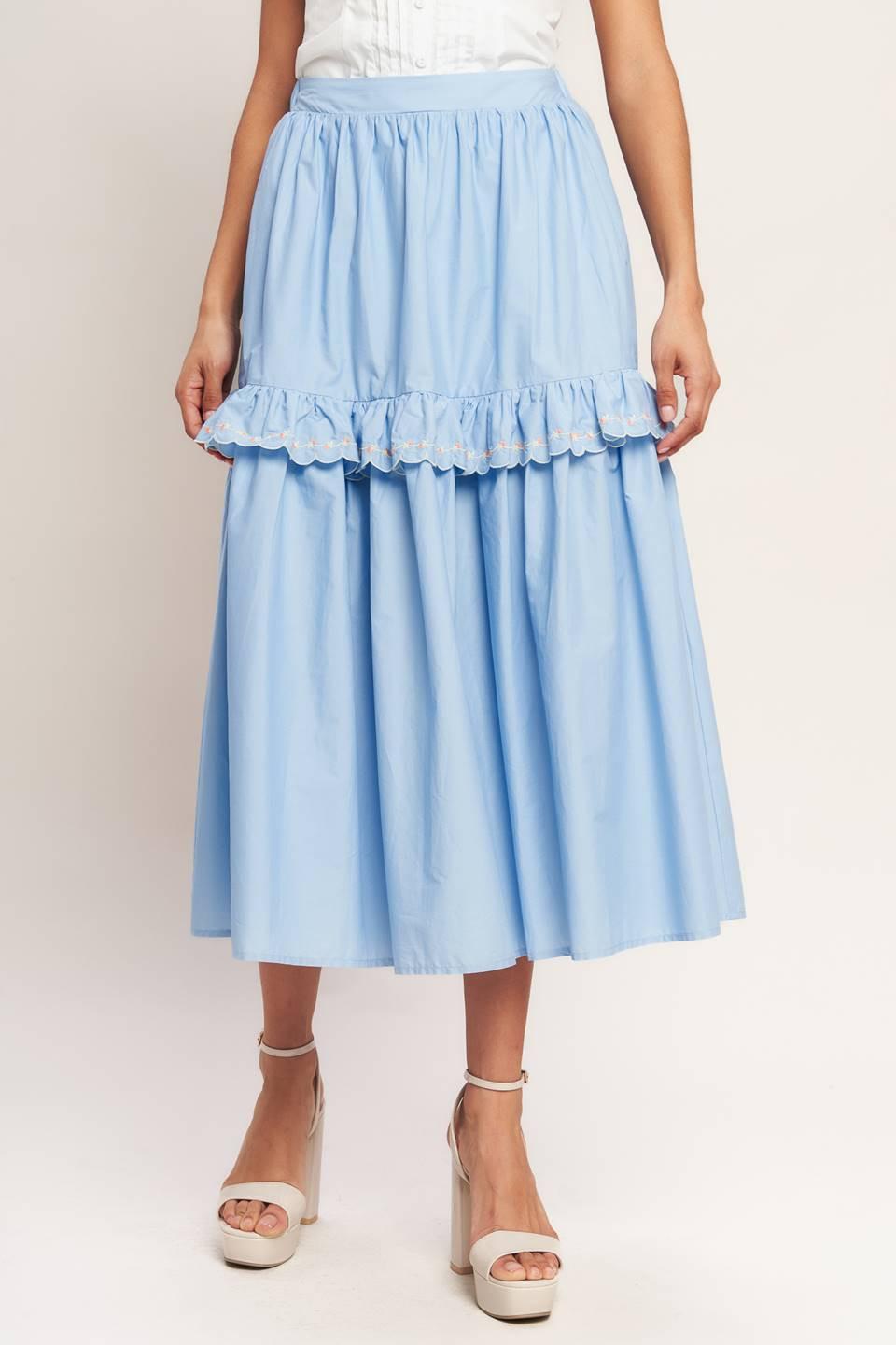 TE VA A ENCANTAR LA FALDA MIDI TEJIDA
