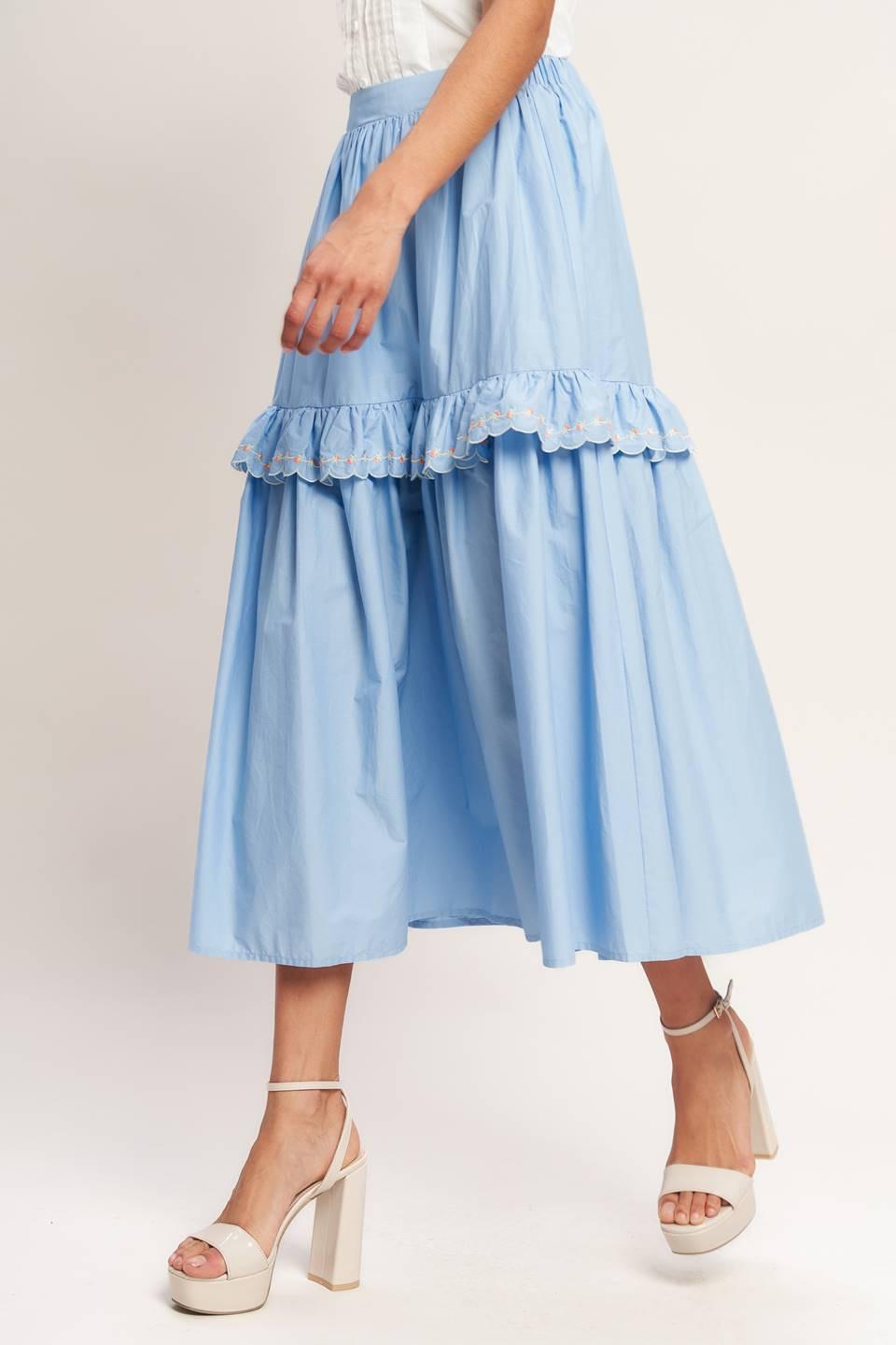 TE VA A ENCANTAR LA FALDA MIDI TEJIDA