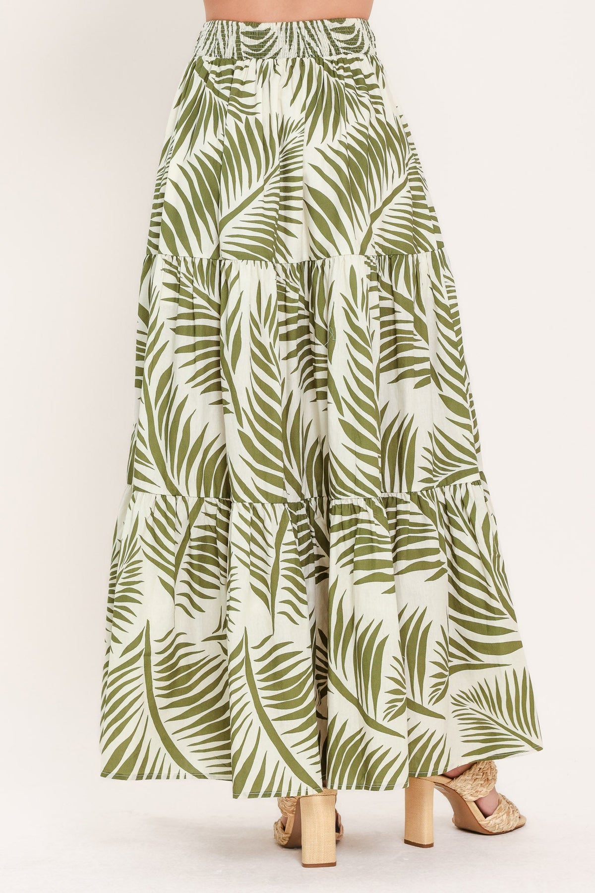 FALDA MAXI TEJIDA COASTAL CANOPY
