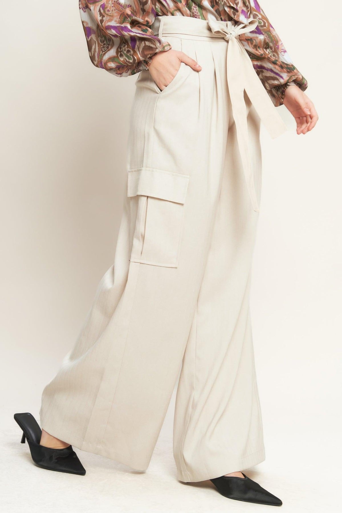 FOR THE LAST TIME WOVEN PANTS