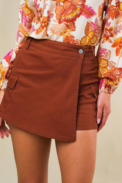 THE WAY OUT TWILL SKORT