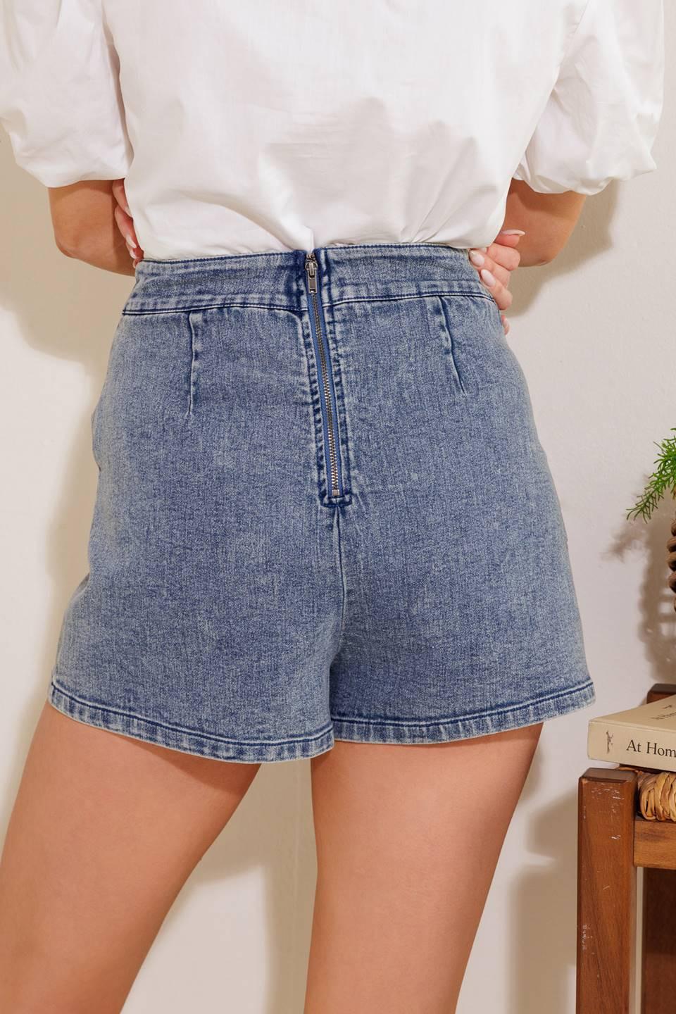 FALDA PANTALÓN DE MEZCLILLA DISTANT SUN