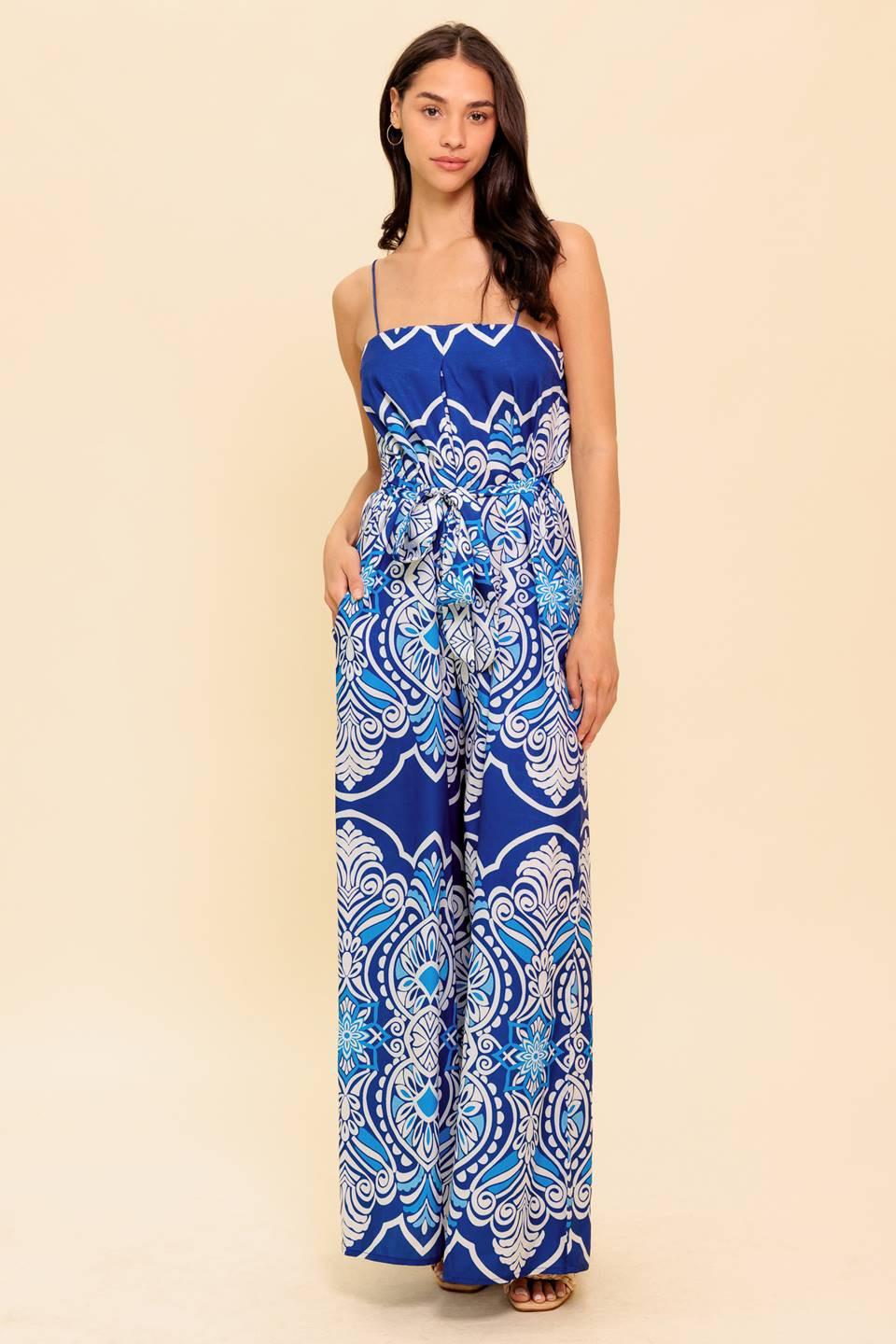 HIT THE BREEZE WOVEN JUMPSUIT