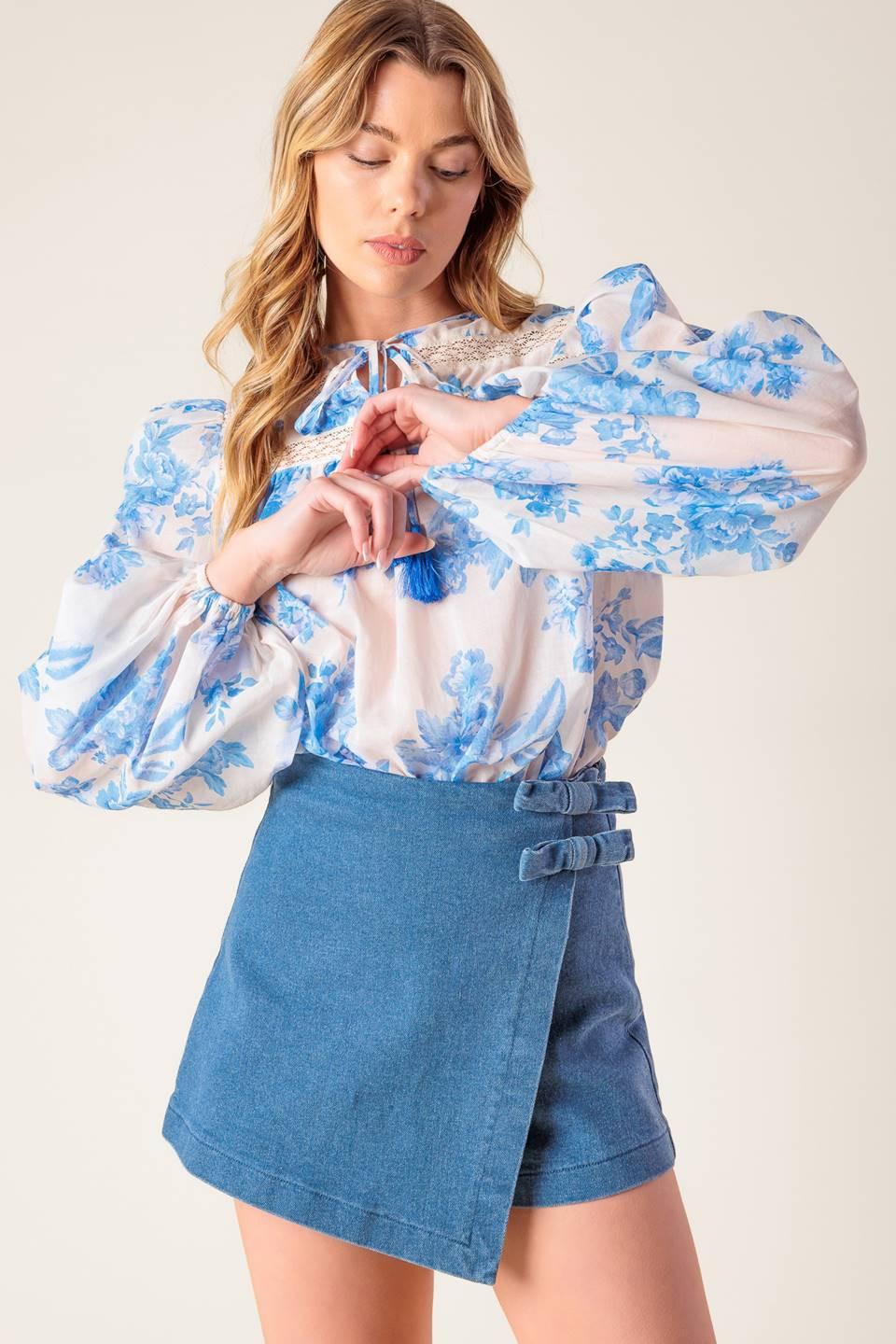 FALDASHORTS VAQUEROS DISTANT ECHOES