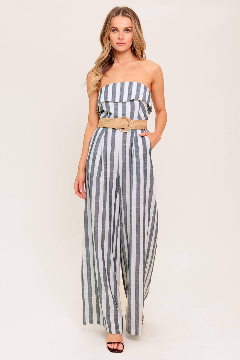 URBAN SOUL WOVEN JUMPSUIT