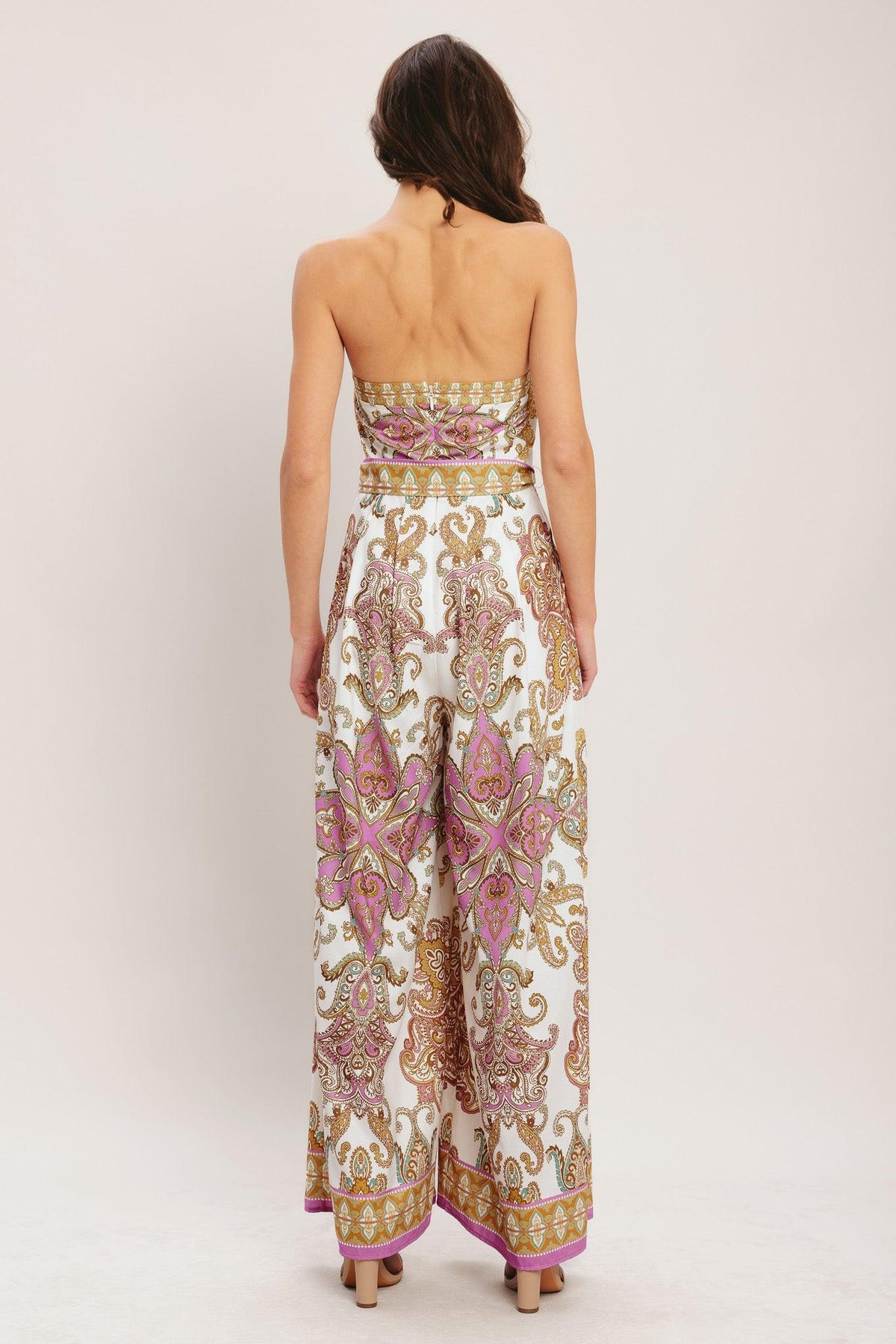 MEDITERRANEAN DREAM WOVEN JUMPSUIT