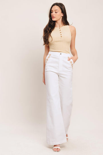 WHITE DENIM