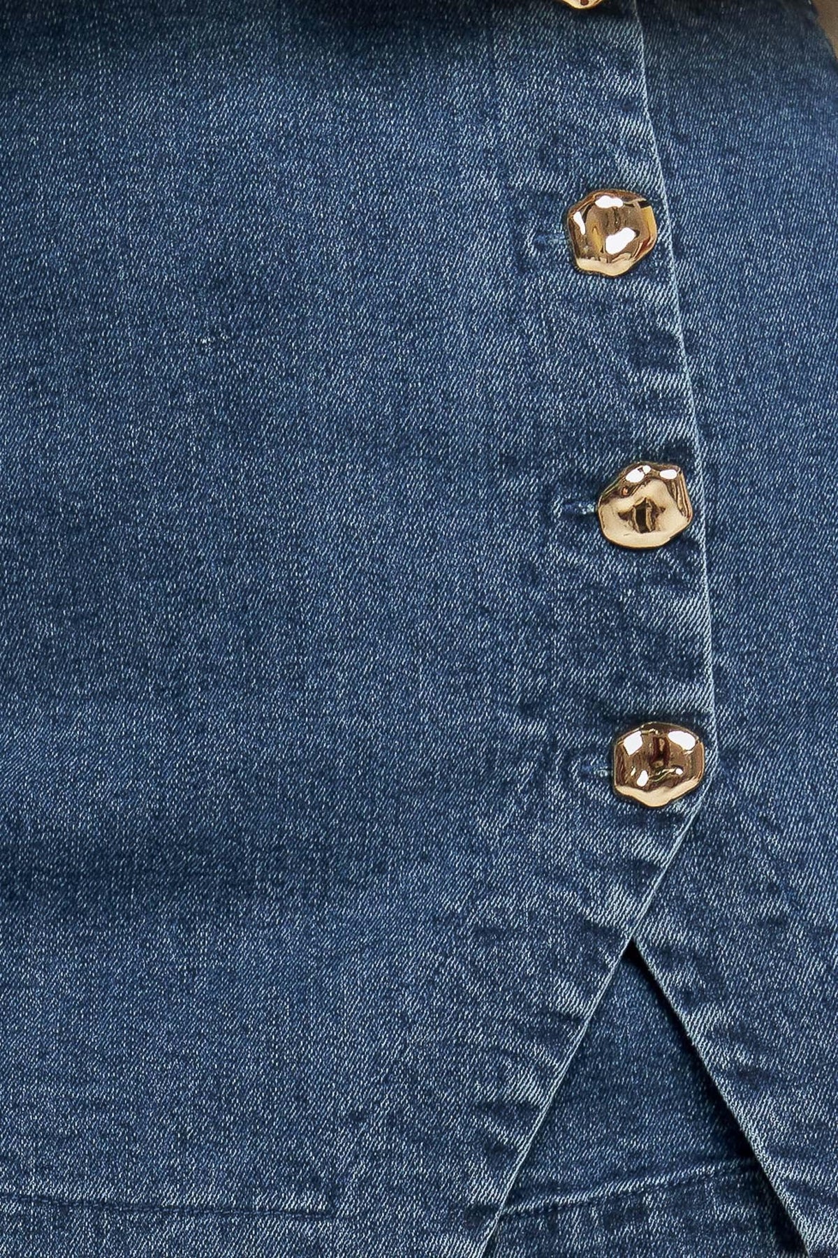 NO SECOND THOUGHT DENIM SKIRT