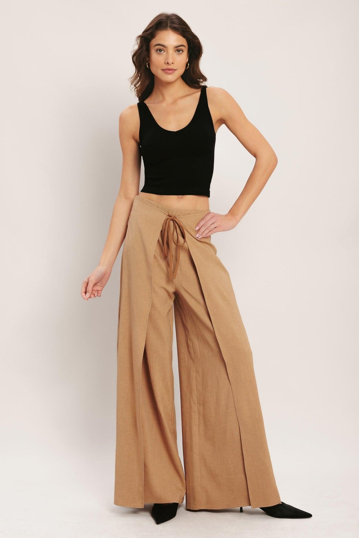 PANTALONES TEJIDOS CARAMEL COAST
