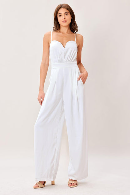 MODERN EASE WOVEN JUMPSUIT