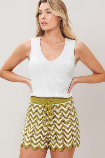 OLIVE/WHITE