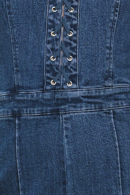 BLUE REVERIE DENIM JUMPSUIT