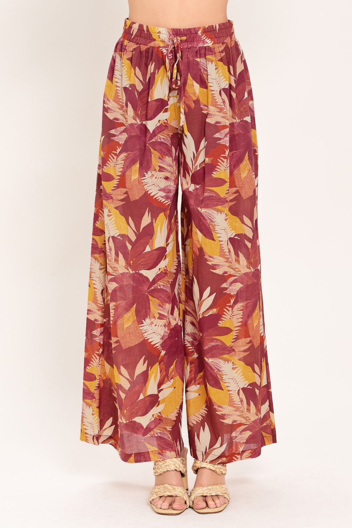 PANTALÓN ANCHO TEJIDO DREAM PALAZZO DE RESORT