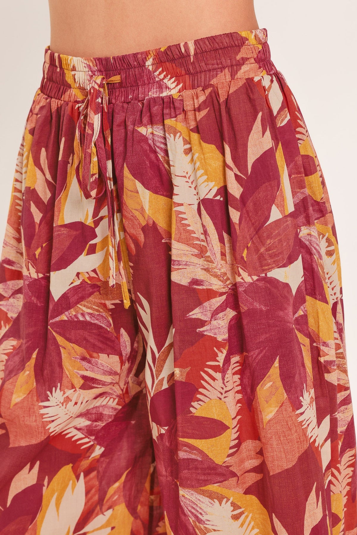PANTALÓN ANCHO TEJIDO DREAM PALAZZO DE RESORT