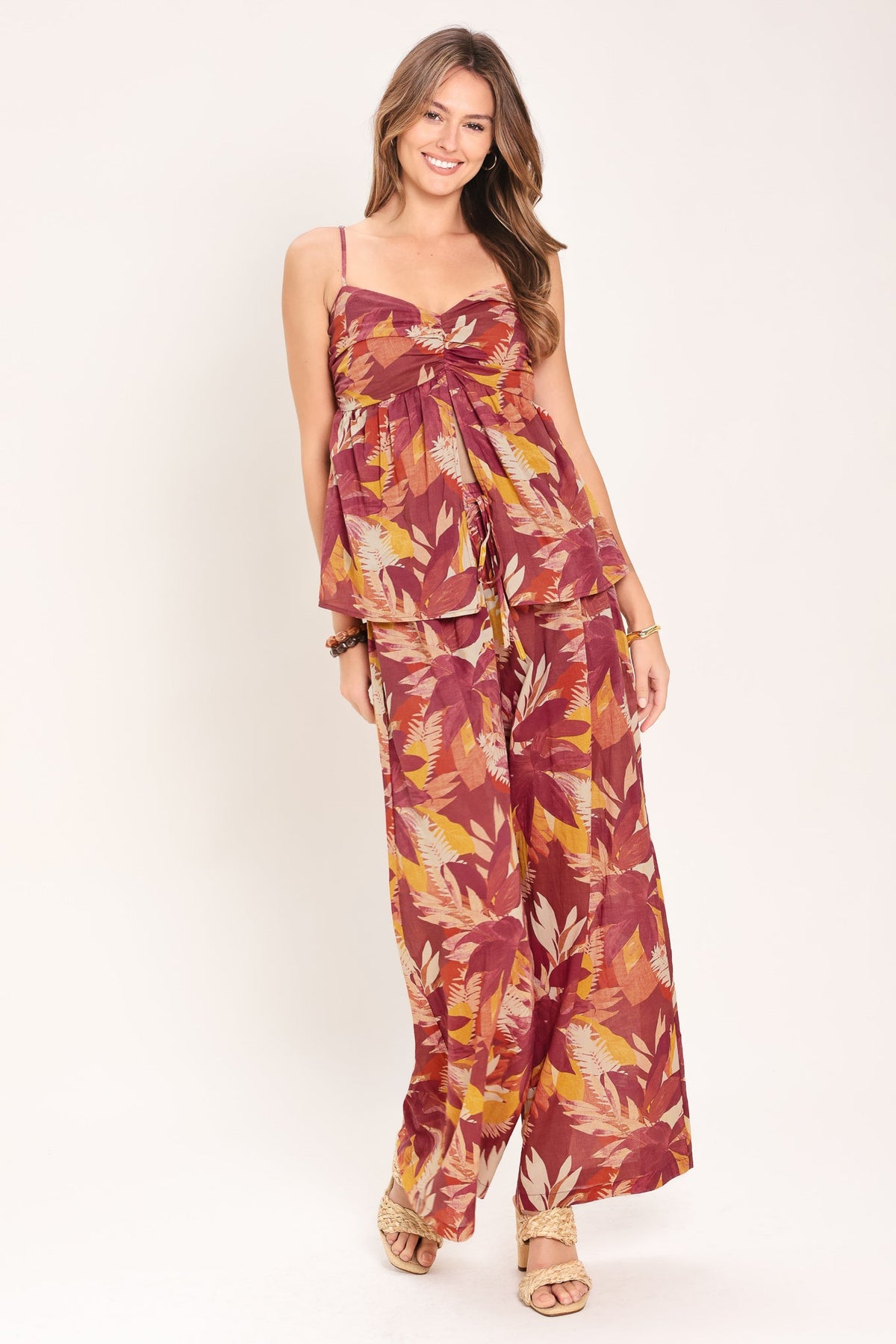 PANTALÓN ANCHO TEJIDO DREAM PALAZZO DE RESORT
