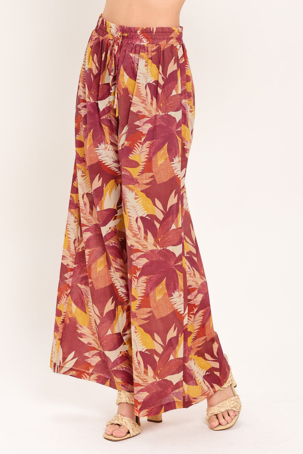 PANTALÓN ANCHO TEJIDO DREAM PALAZZO DE RESORT