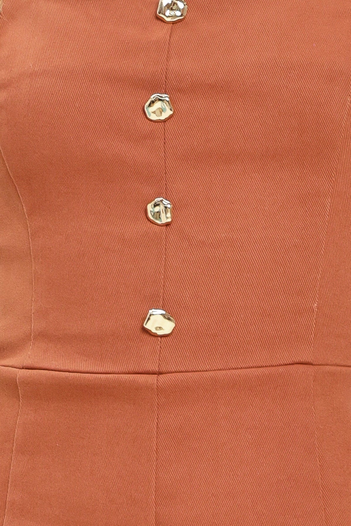 ROMPER TEJIDO TERRACOTA CHIC