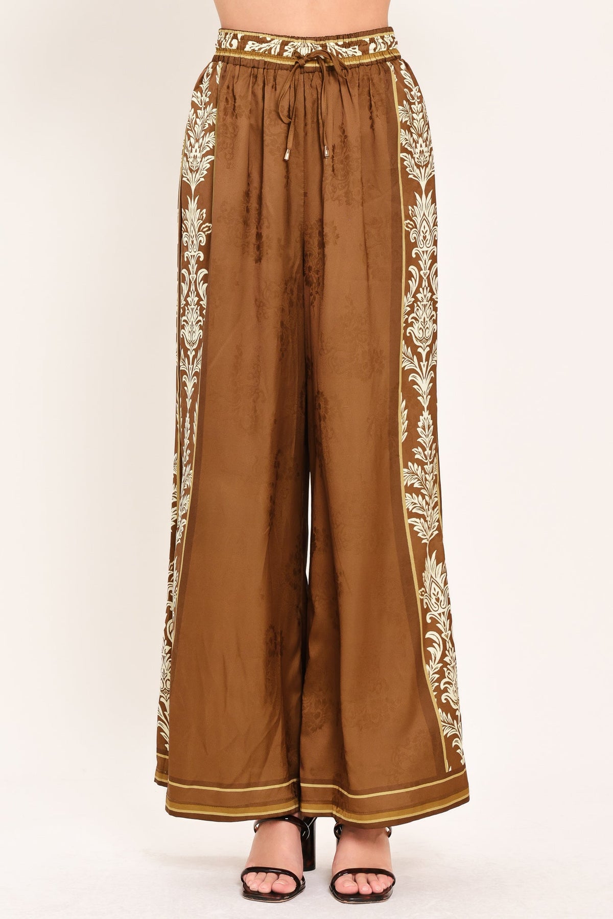 PANTALONES PALAZZO VINTAGE TEJIDOS