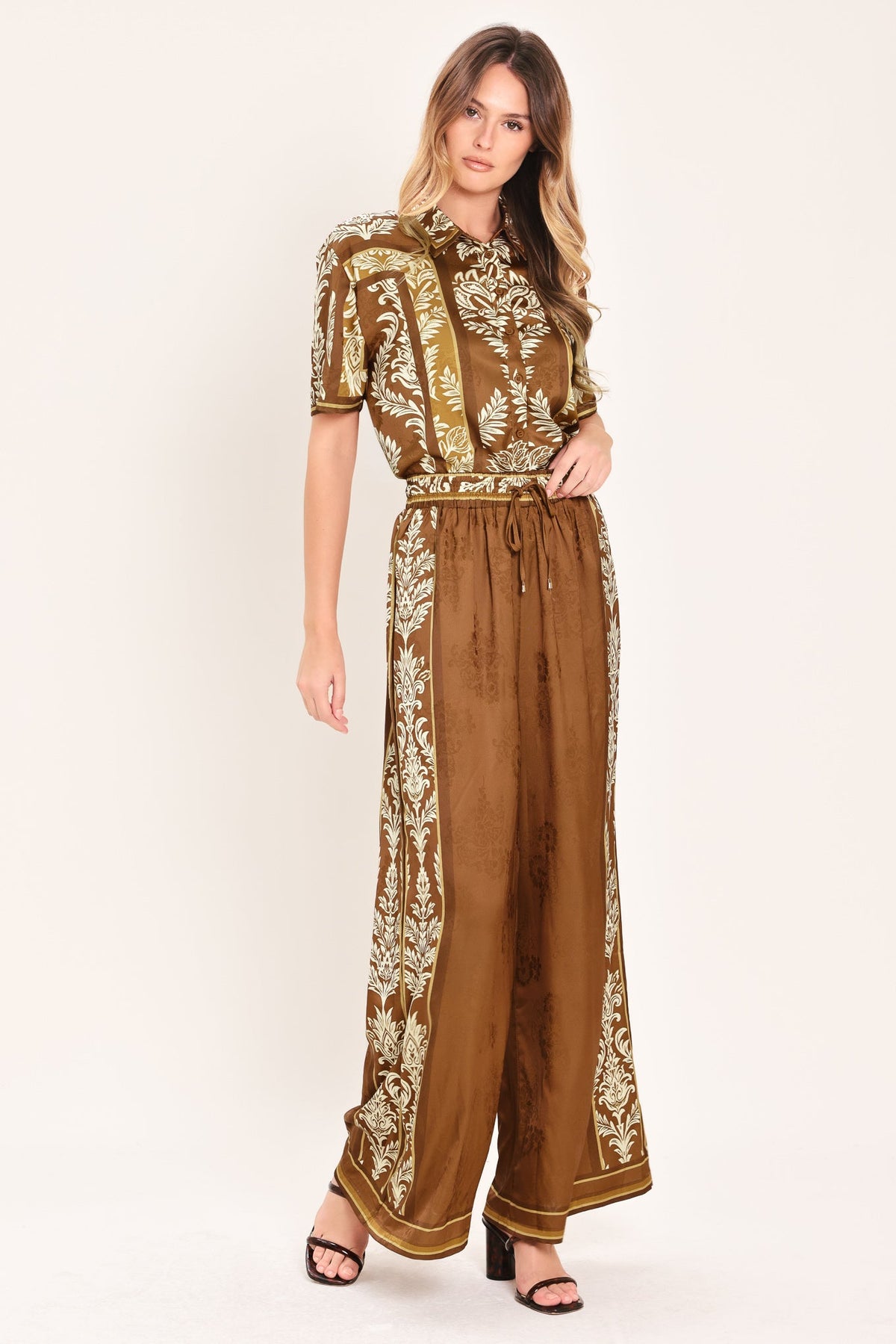 PANTALONES PALAZZO VINTAGE TEJIDOS