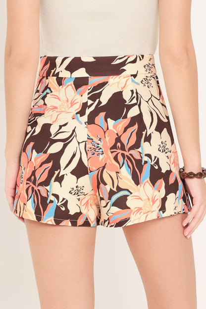 VACATION MUSE WOVEN SKORT
