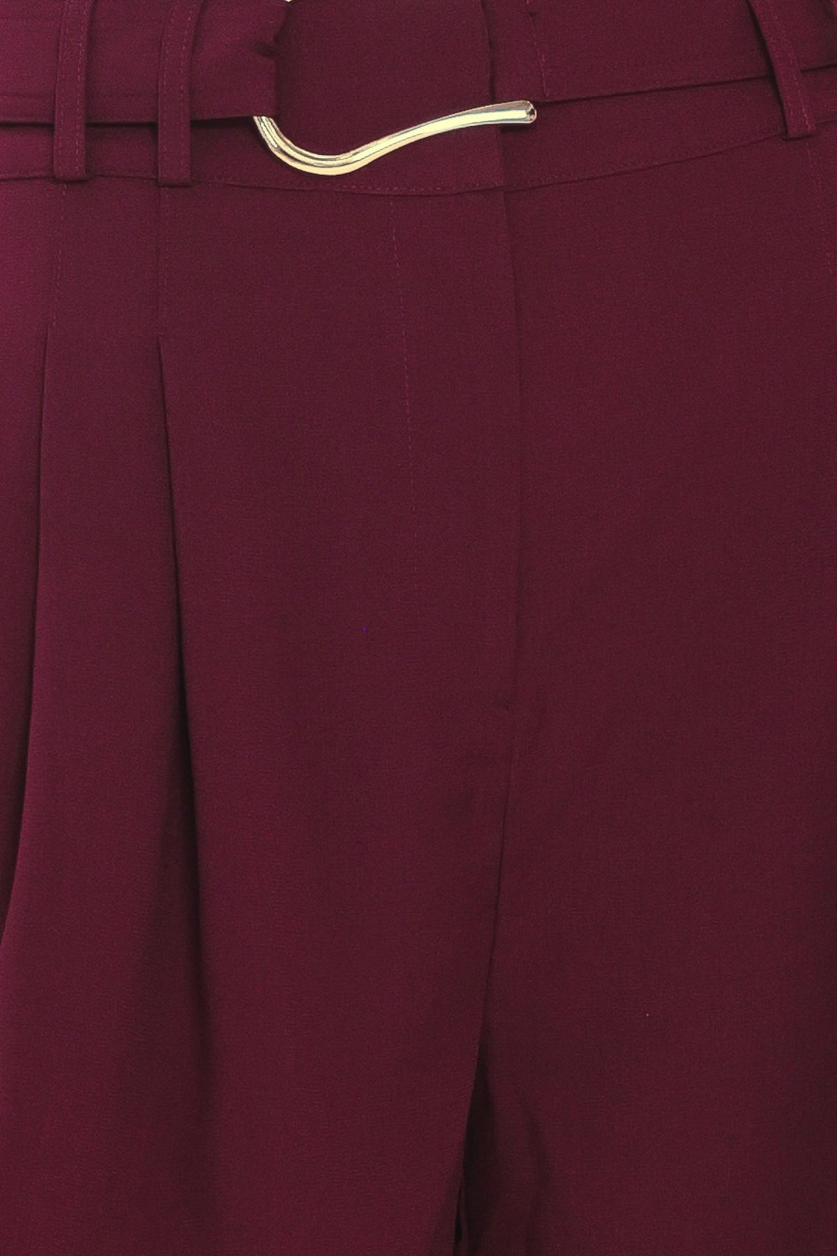 PANTALONES CULOTTE CON CINTURÓN Y HEBILLA CITY CHIC