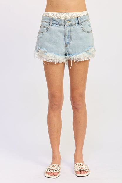 Amalia Denim Shorts