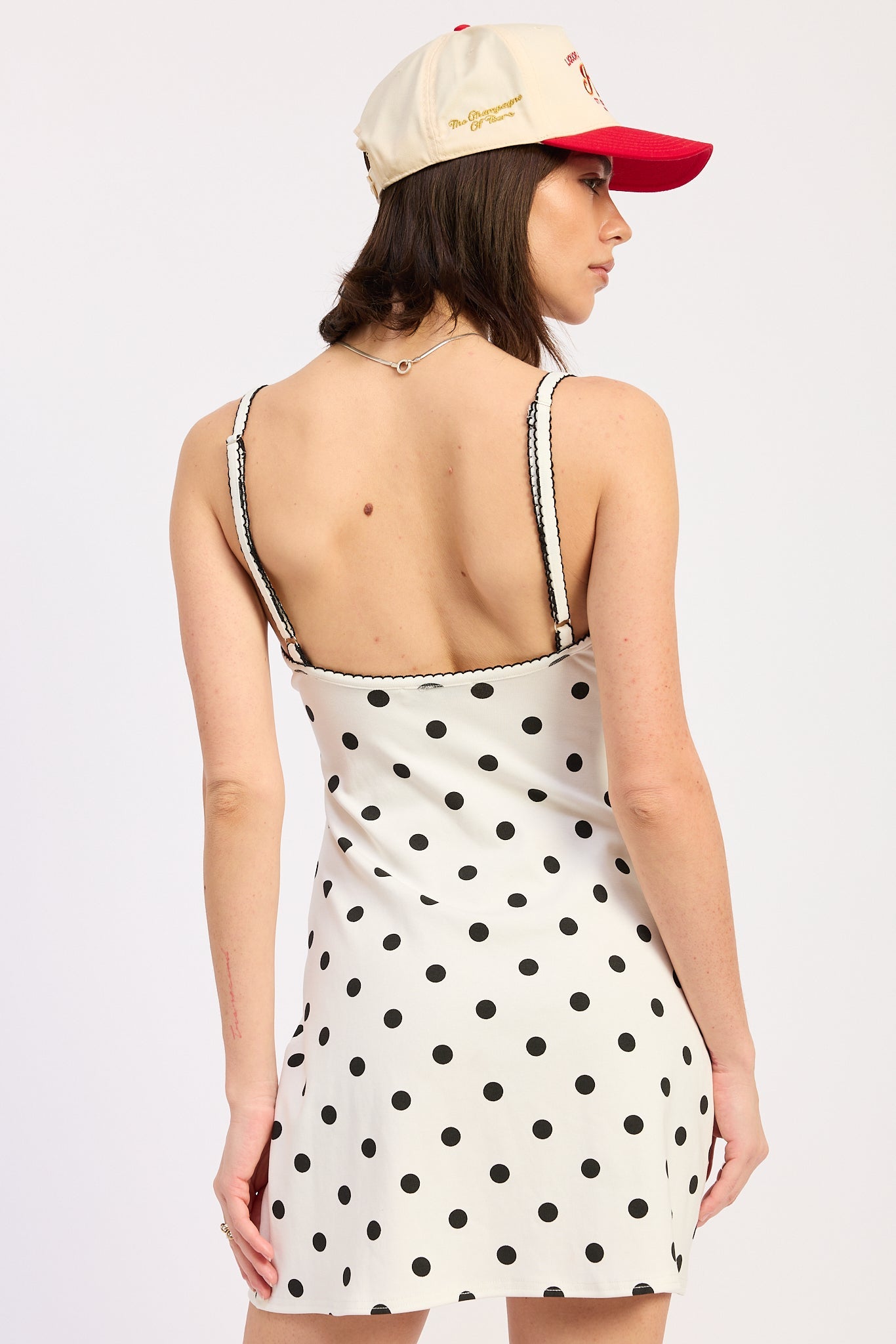 Pamela Polka Dot Mini Dress