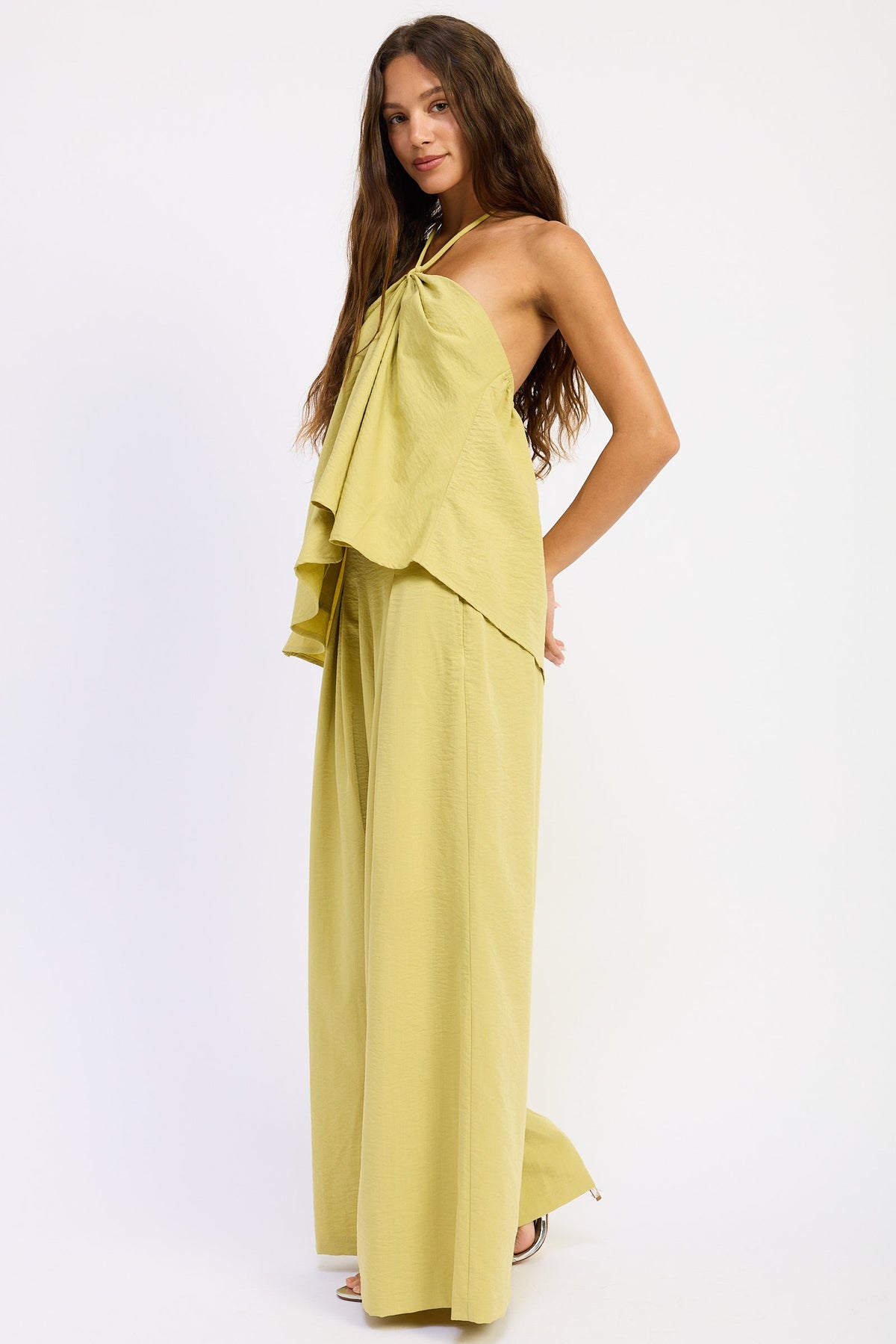 Pantalones Nora de pierna ancha