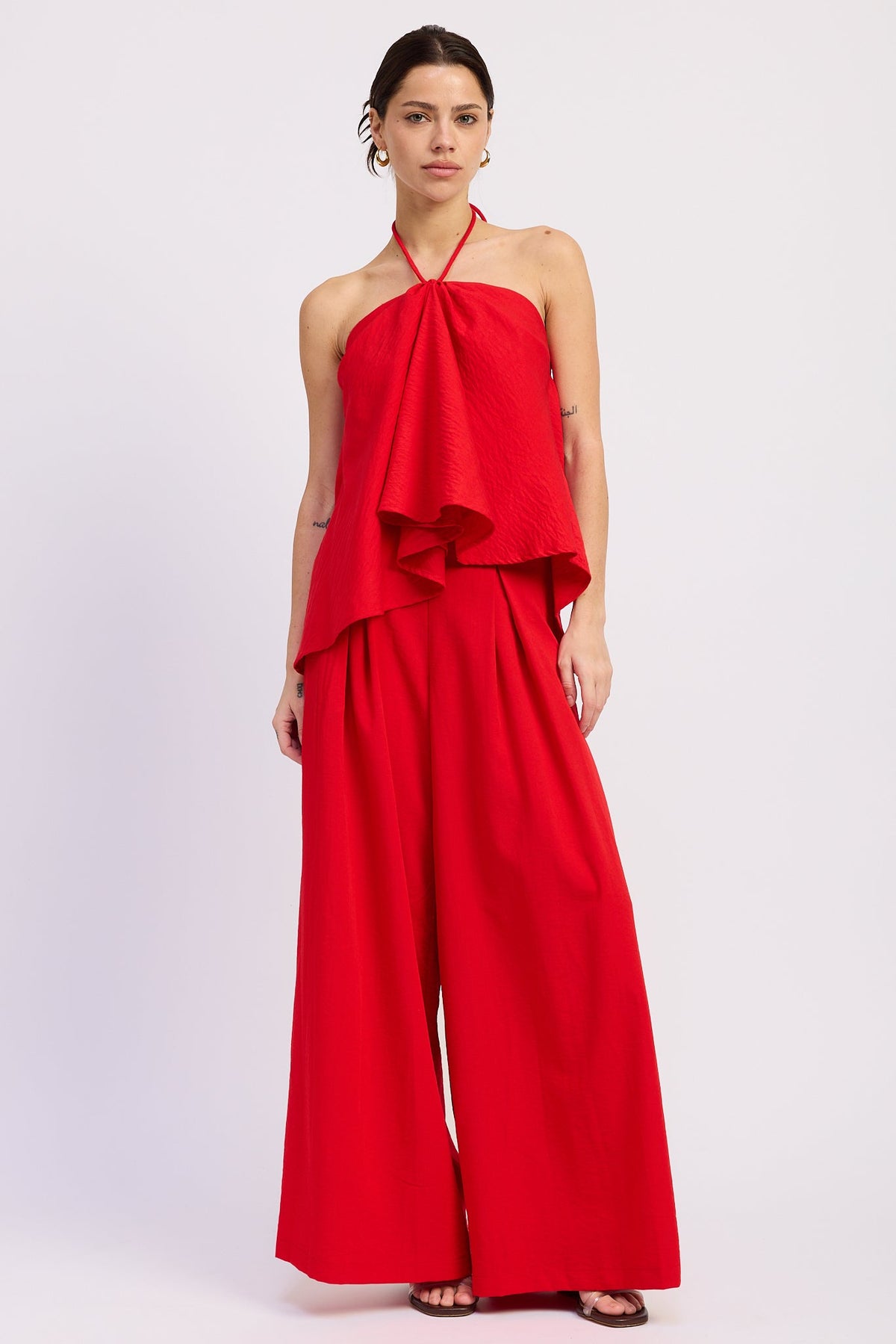 Pantalones Nora de pierna ancha