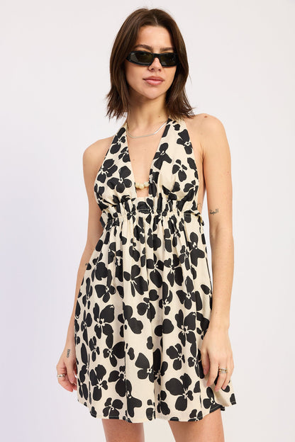 Harlow Halter Mini Dress