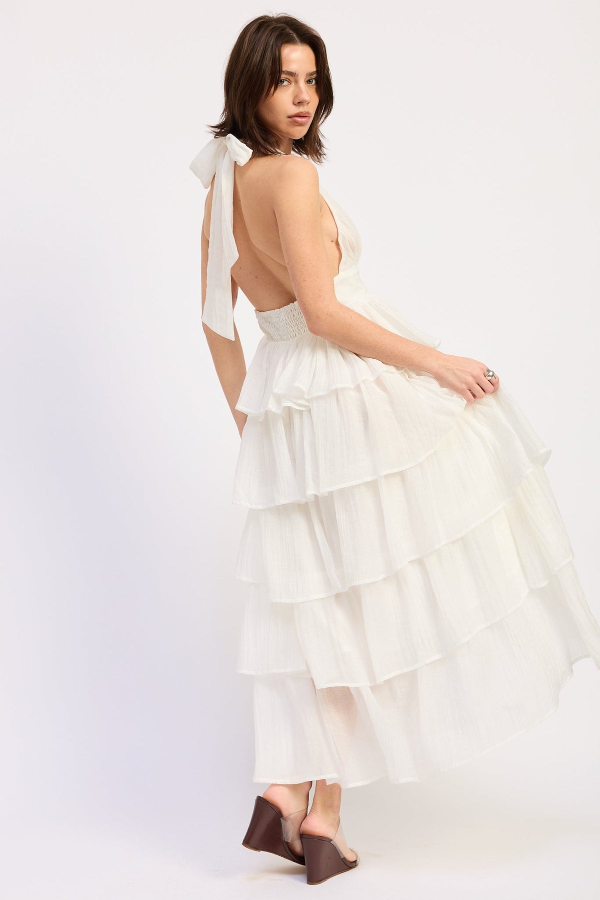 Vestido midi Yvonne