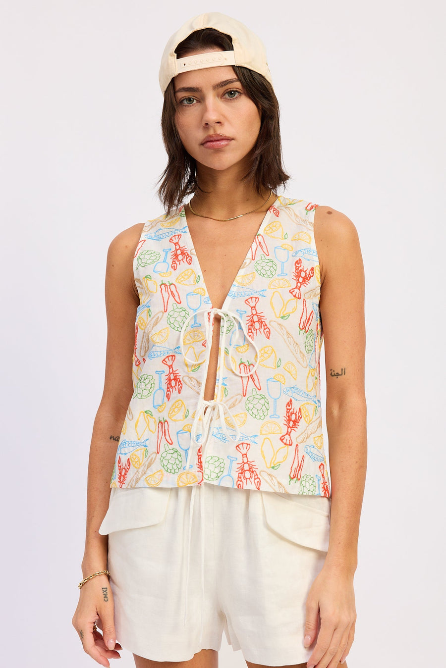Onira Vest Top