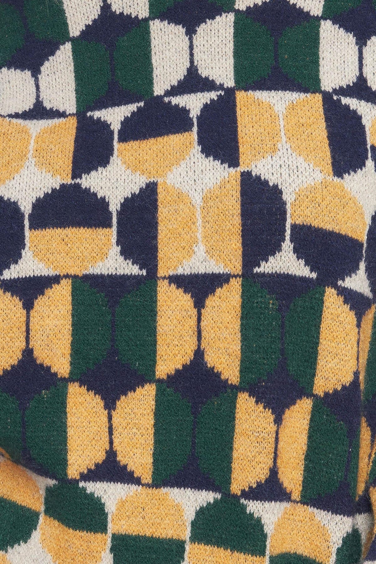 SUÉTER TEJIDO JACQUARD CON MENSAJE DE ÁNIMO
