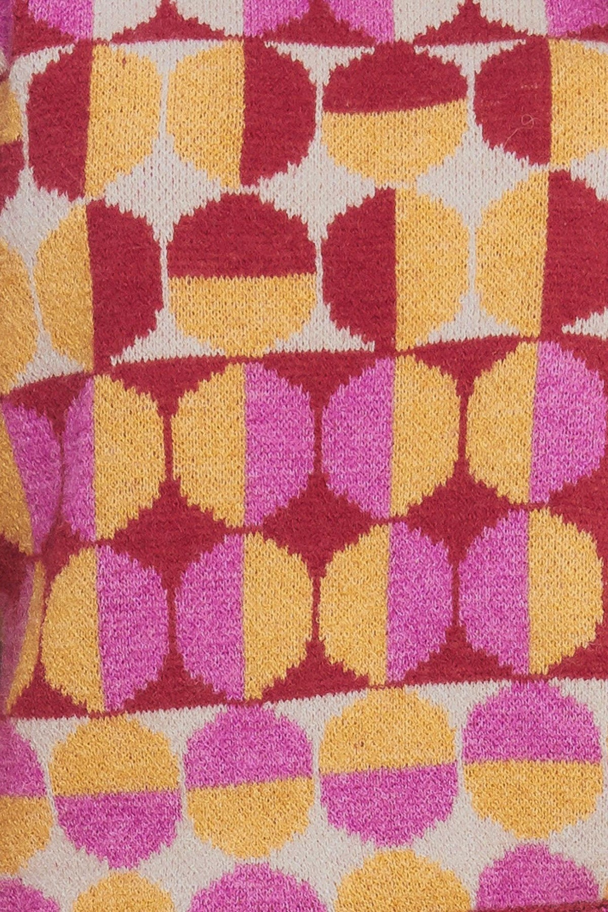 SUÉTER TEJIDO JACQUARD CON MENSAJE DE ÁNIMO