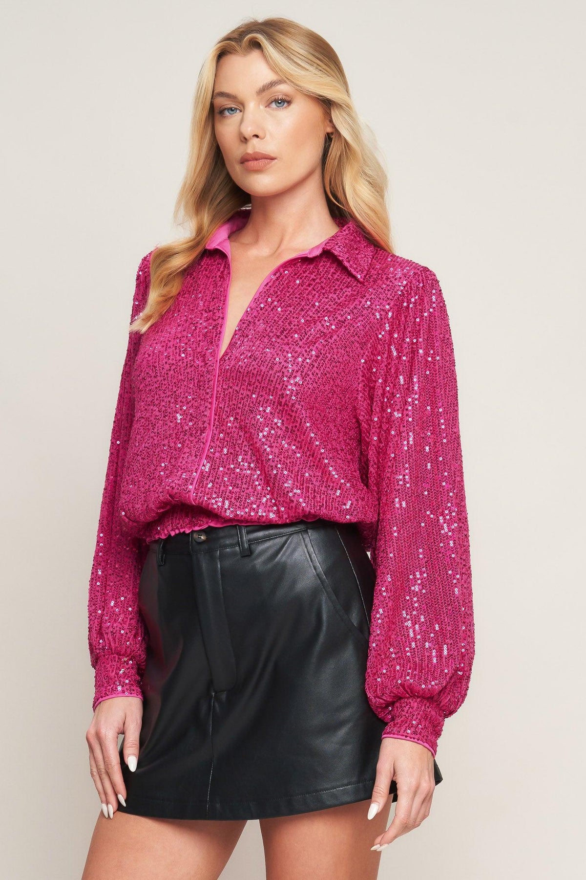 TOP DE LENTEJUELAS FREEDOM CALLS