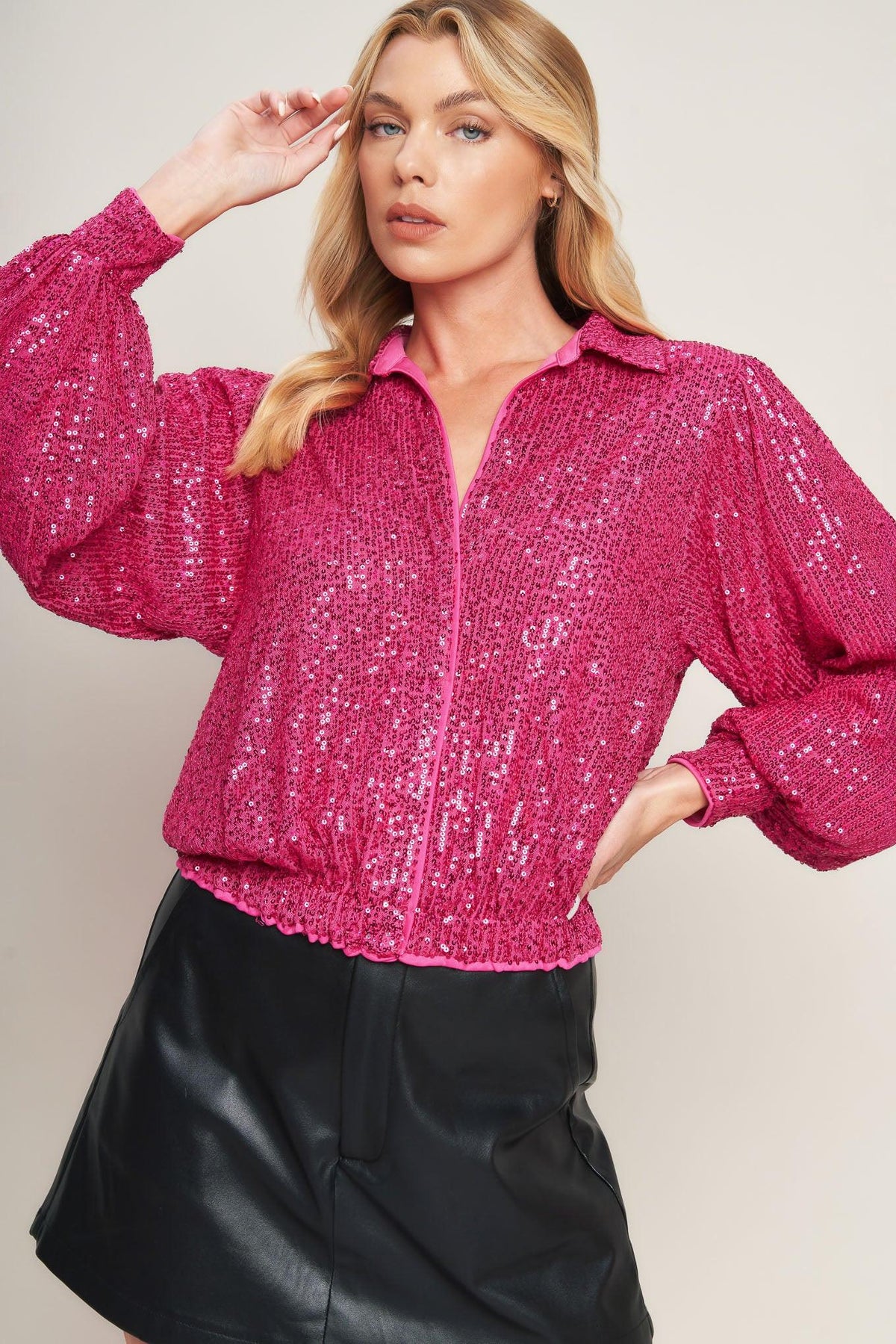 TOP DE LENTEJUELAS FREEDOM CALLS