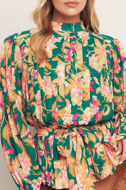 MISS PUNCTUALITY WOVEN TOP
