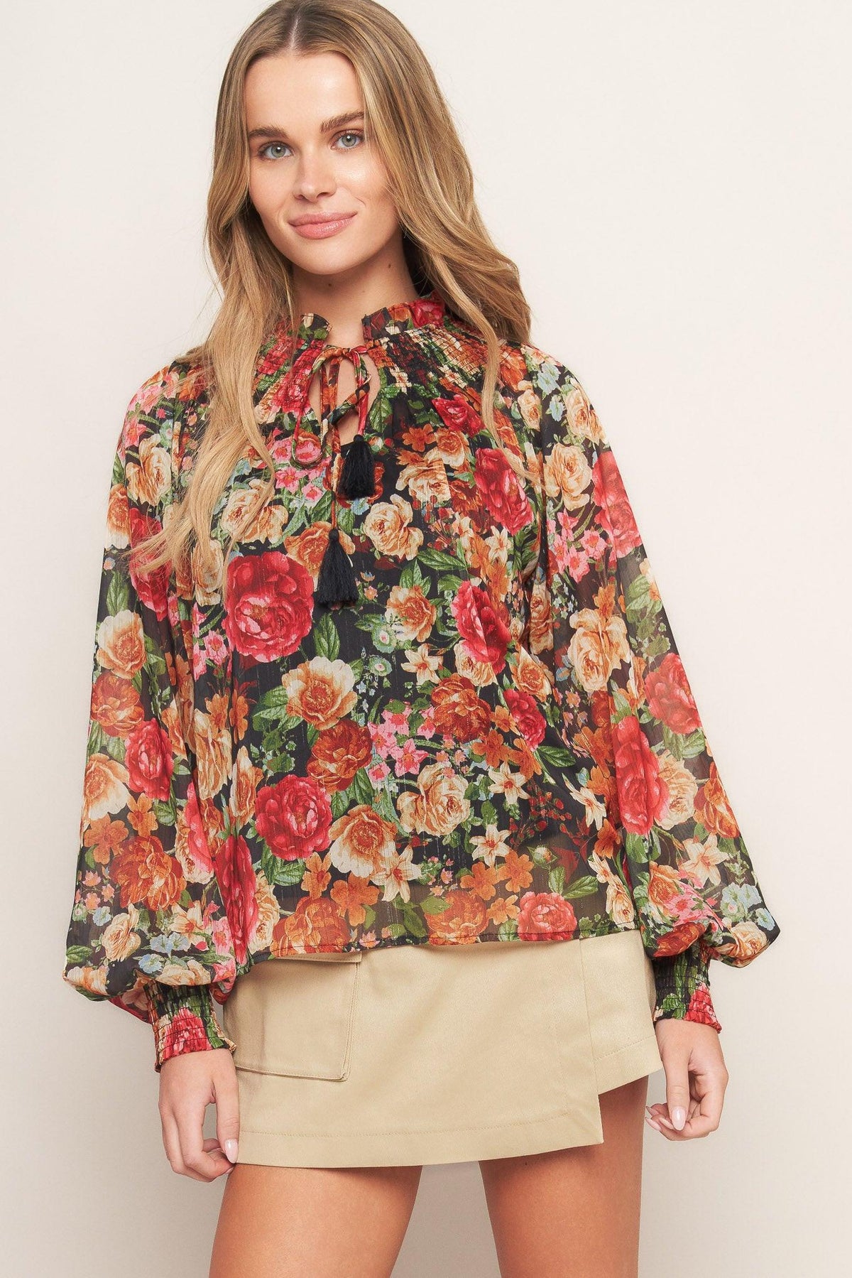 FOR THE DAY WOVEN TOP