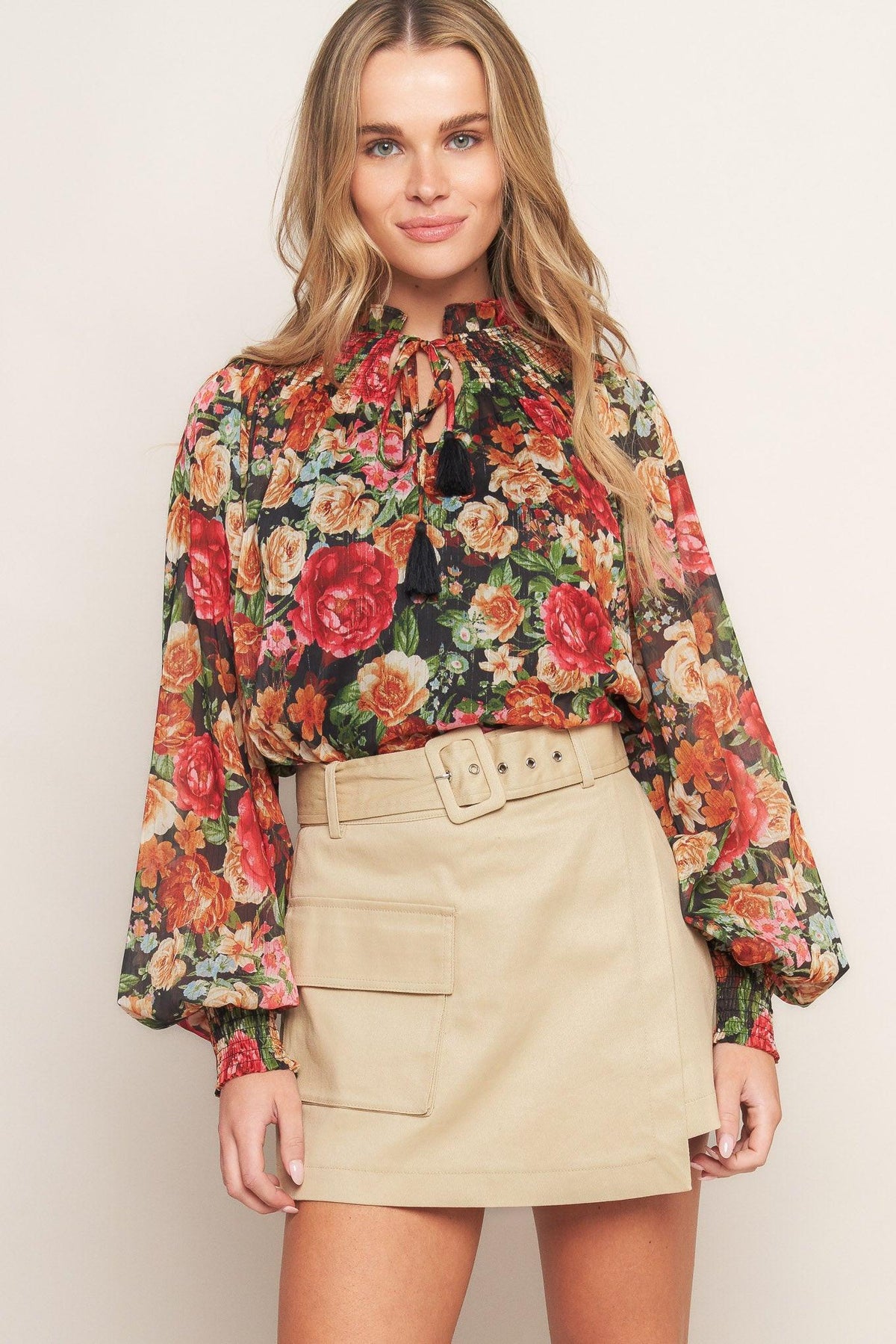 FOR THE DAY WOVEN TOP