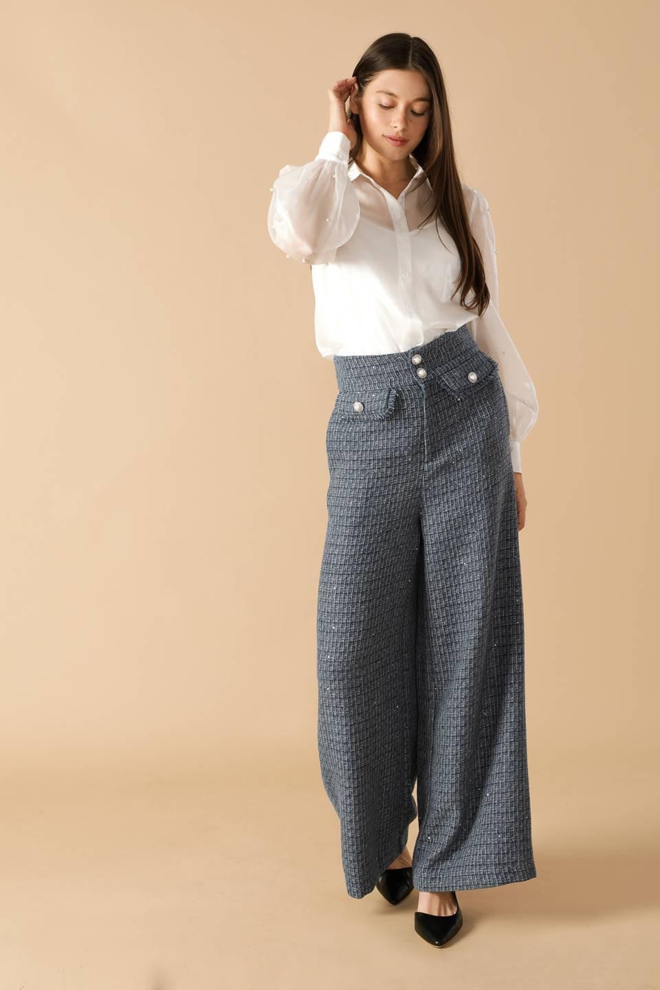 TOP DE ORGANZA "GIRL ON THE GO"