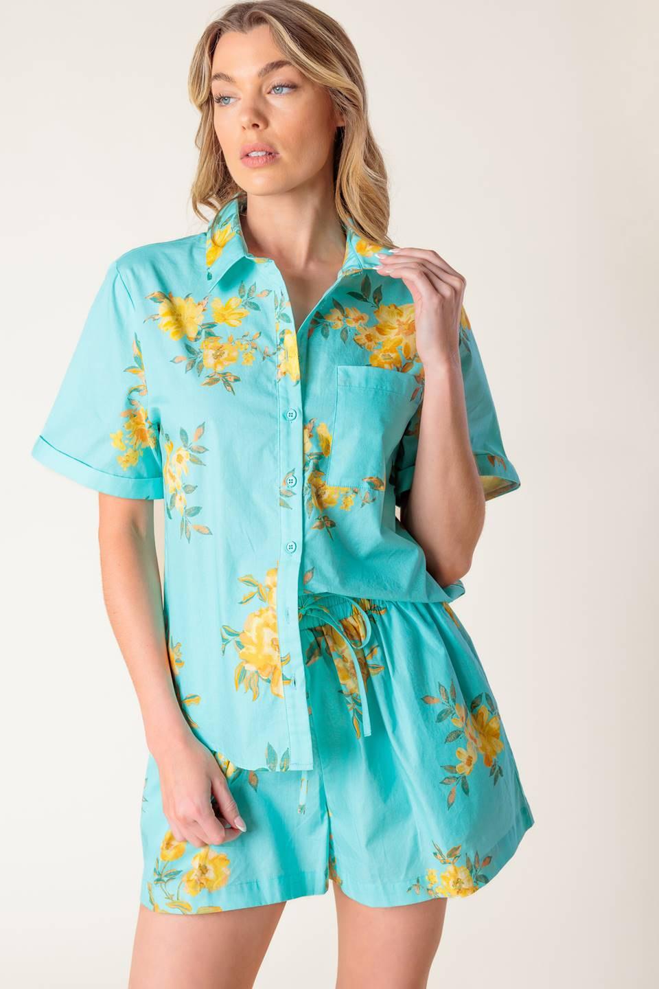 CONJUNTO DE TOP Y SHORTS TEJIDOS TREASURED TIMES